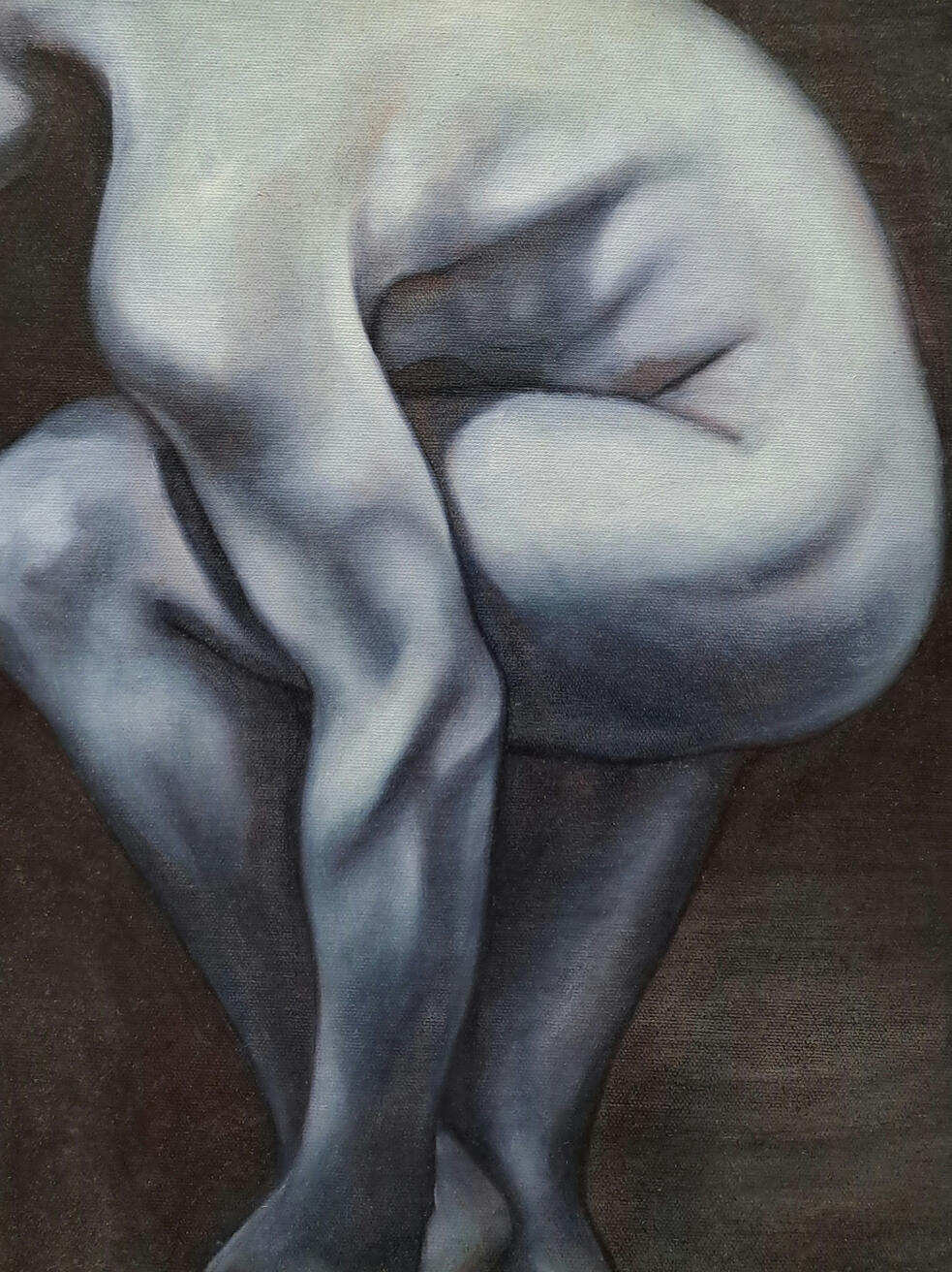Body #1 (Oil, 30x40cm, canvas on cardboard) $250